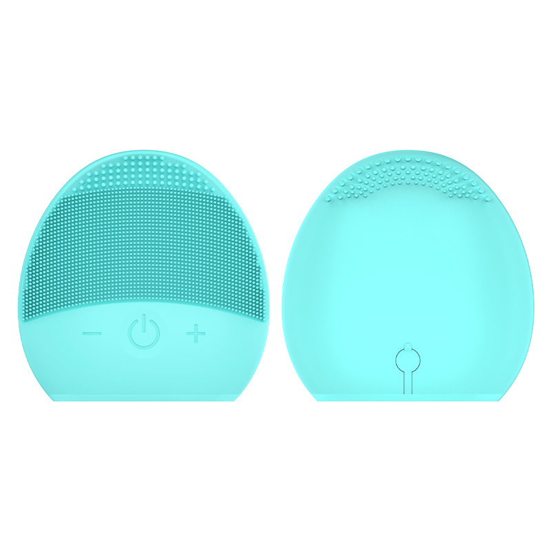D010277RLUT Rechargeable Facial Cleansing Brush - Aqua