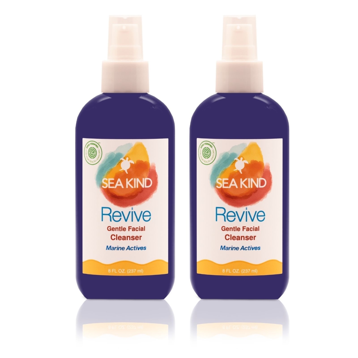 UPC 753464341515 product image for SK-FACCLNS-8OZ-2PK Sea Kind Revive Facial Cleanser - 8 oz - 2 Pack | upcitemdb.com