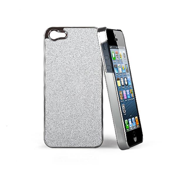 UPC 691303845094 product image for FFF-SLV-GPCT314 Glitter & Plating Stick a Skin Cover Case for iPhone 5, Silv | upcitemdb.com