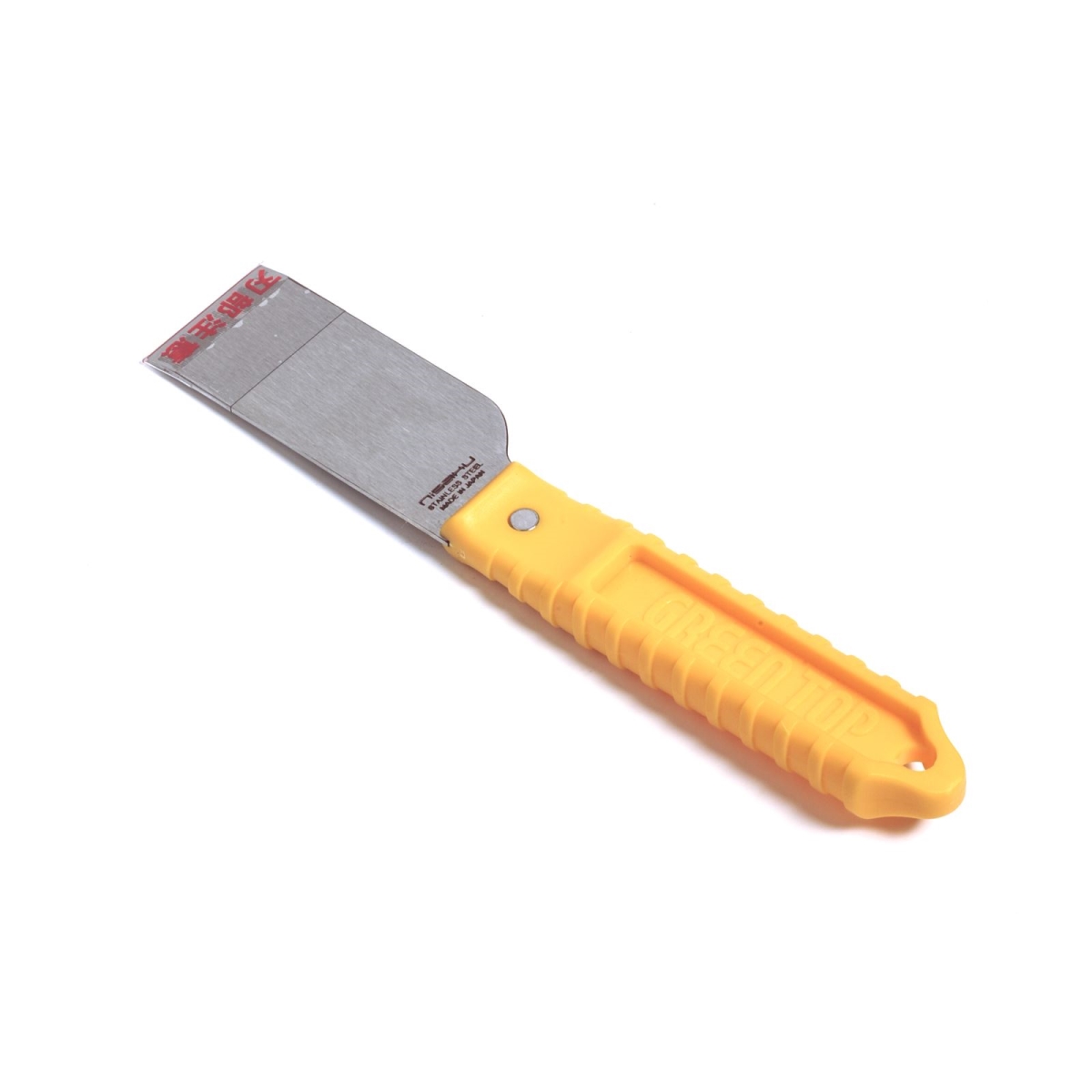 Njp570 1.5 In. Blade Stainless Steel Scraper Knife, Yellow