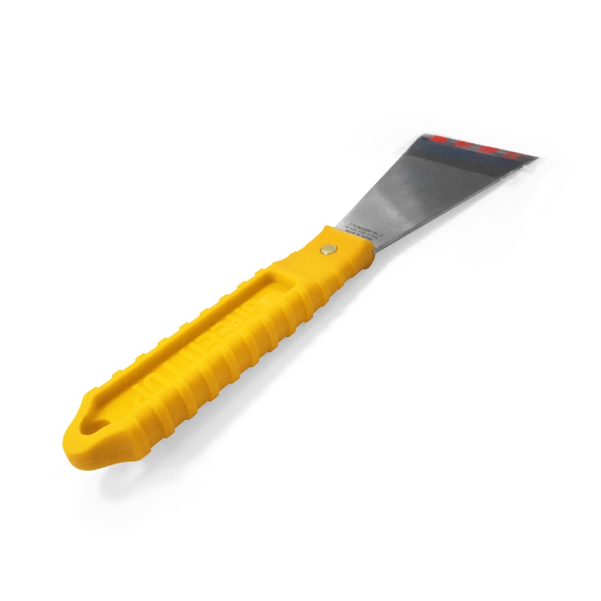 Njp620 2.2 In. Blade Stainless Steel Straight Y-shaped Scraper Knife, Yellow