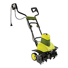 Tj604e 13.5a 16 In. Electric Tiller & Cultivator With 6-in Wheels