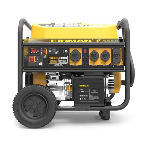 P08004 Power Equipment Gas Powered 10000-8000 Watt Performance Series Extended Run Time Portable Generator With Remote Start & Stop