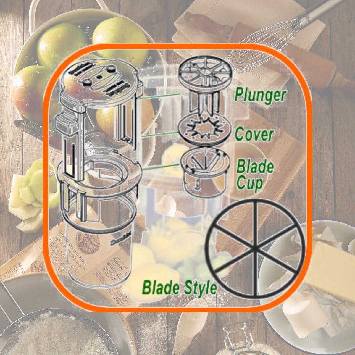 Picture of Sunkist B-202 6 Wedge Blade Cup Sectionizer Junior