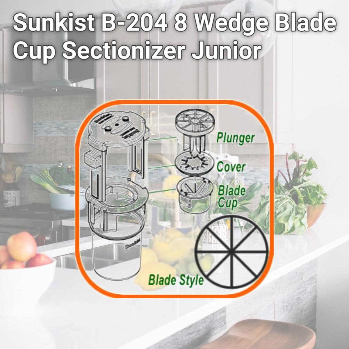 Picture of Sunkist B-204 8 Wedge Blade Cup Sectionizer Junior