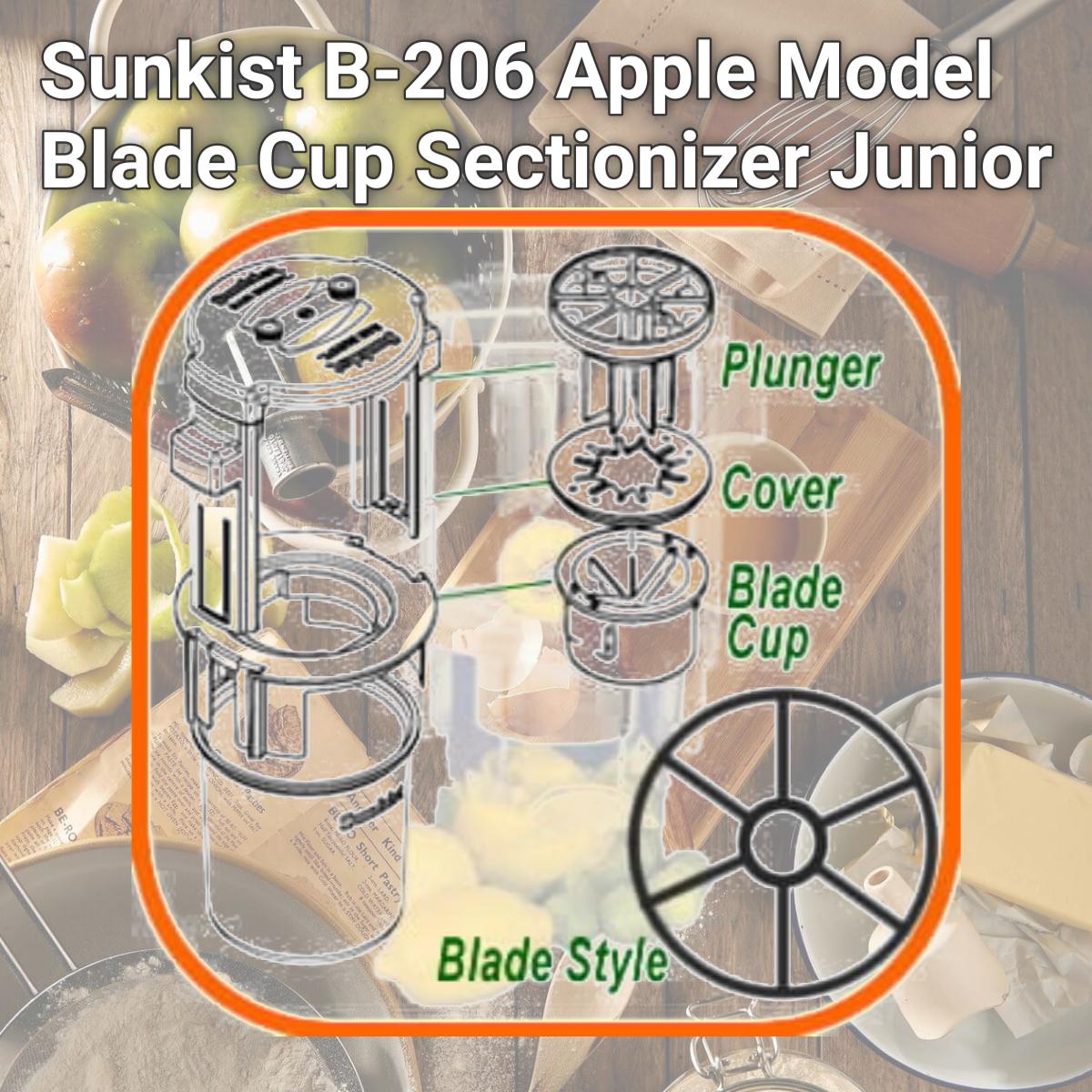Picture of Sunkist B-206 Apple Model Blade Cup Sectionizer Junior