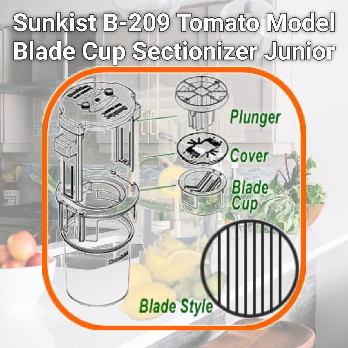 Picture of Sunkist B-209 Tomato Model Blade Cup Sectionizer Junior