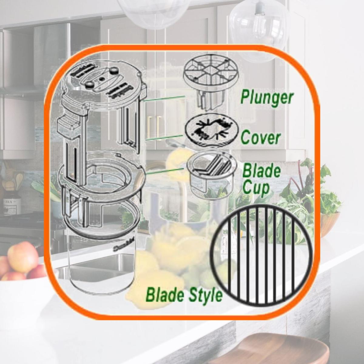 Picture of Sunkist B-209 Tomato Model Blade Cup Sectionizer Junior