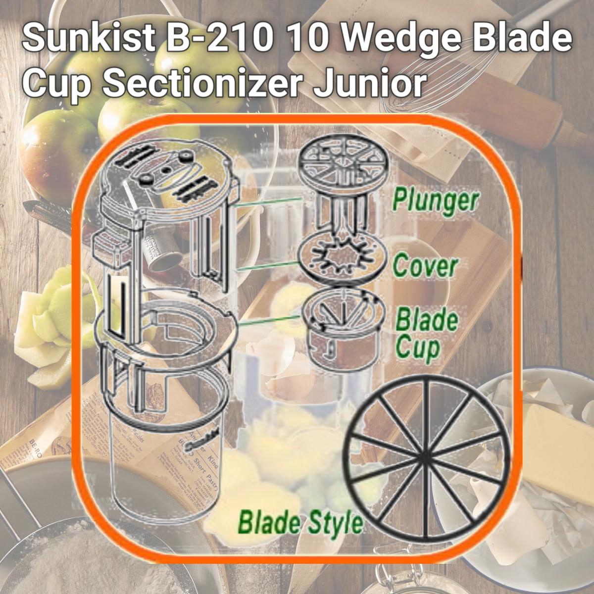 Picture of Sunkist B-210 10 Wedge Blade Cup Sectionizer Junior