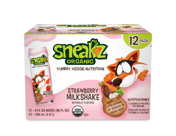 200008 8 Oz Strawberry Milkshake - Pack Of 12