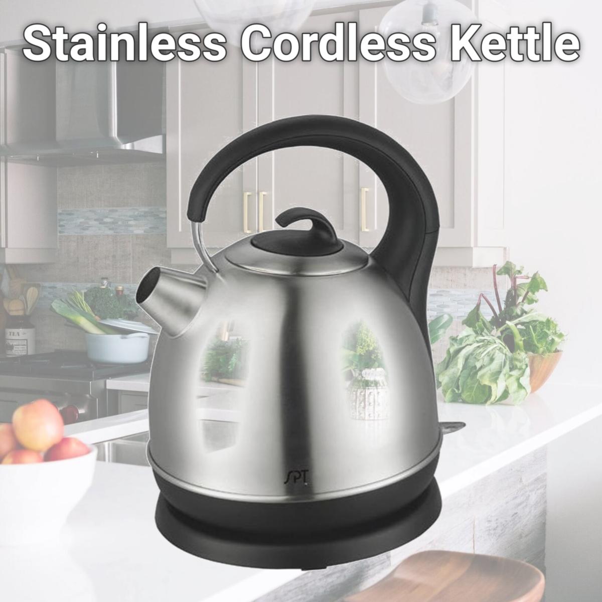 Picture of Sunpentown SK-1715S Stainless Cordless Kettle