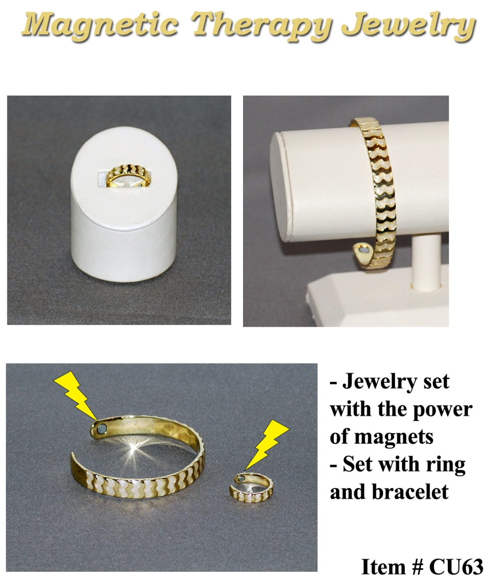 Cu63 Magnetic Therapy Bracelets Jewelry