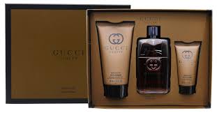 Guc99260031363 3 Oz Gucci Guilty Absolute Sptay Set For Men - 3 Piece