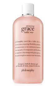 Phil99300009145 8 Oz Philosophy Amazing Grace Ballet Rose Shampoo Bath & Shower Gel