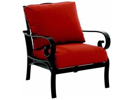 Portica A185100-02-fcpb Riva Outdoor Brown Lounge Chair, - 35 X 30.75 X 36.5 In.