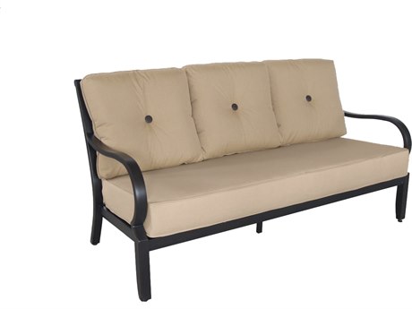 Portica A123001-01-fccz Laurel Outdoor Cushion Sofa Seat, Black - 72 X 33.5 X 36 In.