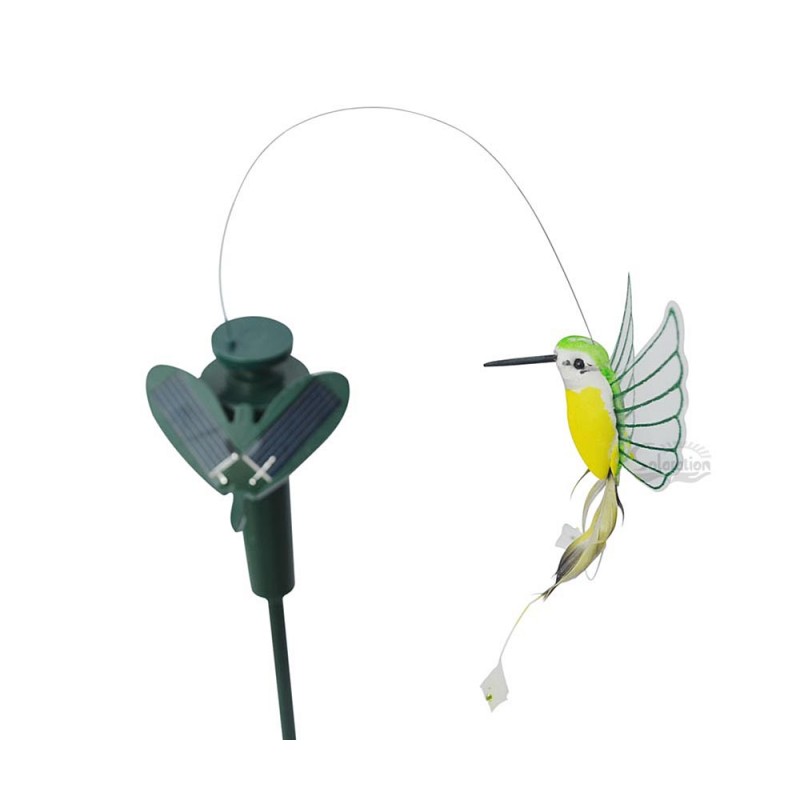 7003 Solar Fluttering Hummingbird Yard Stake