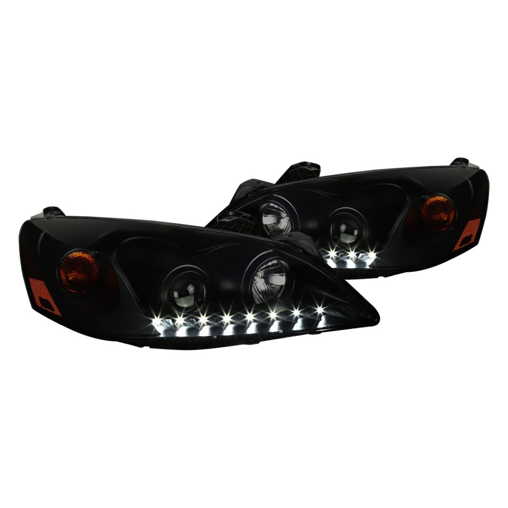 Spec D Tuning 2LHP-G605SM-RS Black & Smoke Projector Headlights with LED DRL for 2005-2010 Pontiac G6 Spec D Tuning 2LHP-G605SM-RS Black & Smoke Projector Headlights with LED DRL for 2005-2010 Pontiac G6