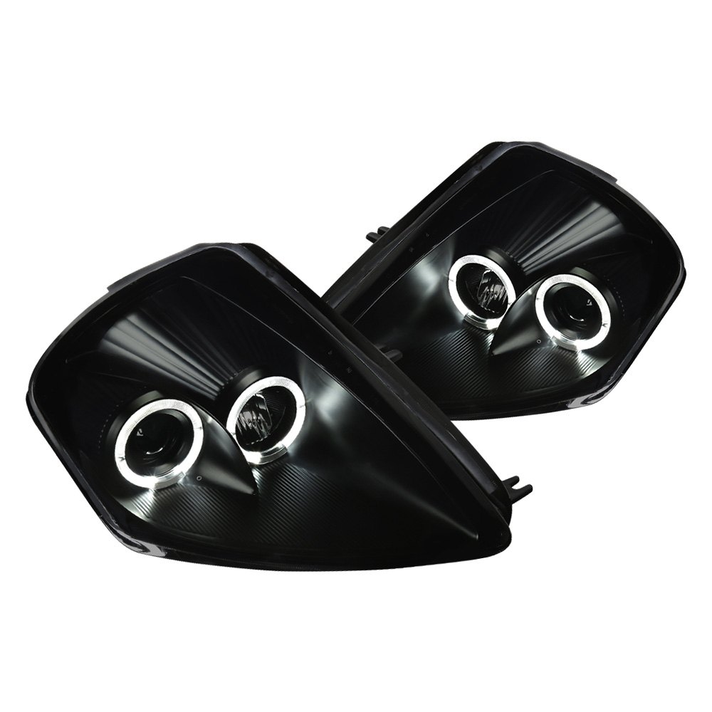 Spec D Tuning LHP-ELP00SM-ABM Black & Smoke LED Dual Halo Projector Headlights for 2000-2005 Mitsubishi Eclipse Spec D Tuning LHP-ELP00SM-ABM Black & Smoke LED Dual Halo Projector Headlights for 2000-2005 Mitsubishi Eclipse