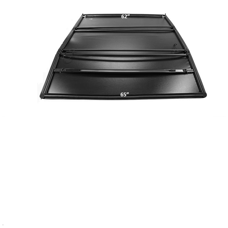 6 ft. 2005-2013 Toyota Tacom Bed Tri-Fold Tonneau Cover 6 ft. 2005-2013 Toyota Tacom Bed Tri-Fold Tonneau Cover