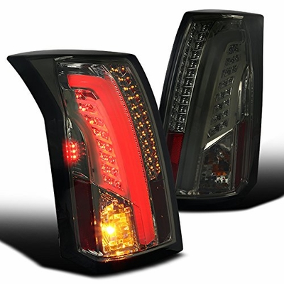 2003 - 2007 Led Tail Lights For Cadillac Cts - Smoke