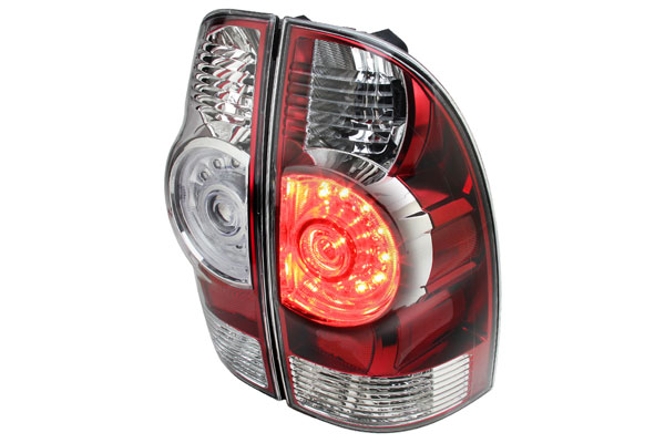 2005 - 2013 Led Tail Lights For Toyota Tacoma - Red