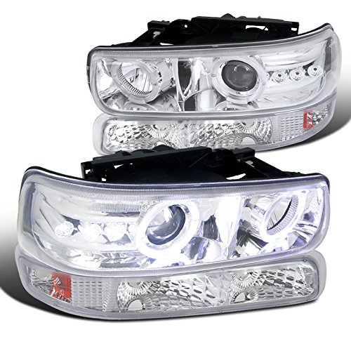 2lblhp-siv99-rs 99-02 Silverado Headlights With Bumper Lights