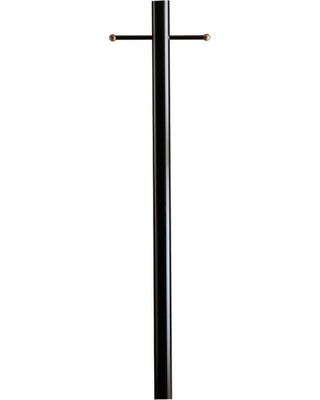 400-orb Smooth Aluminum Direct Burial Post With Ladder Rest, Oil Rubbed Bronze