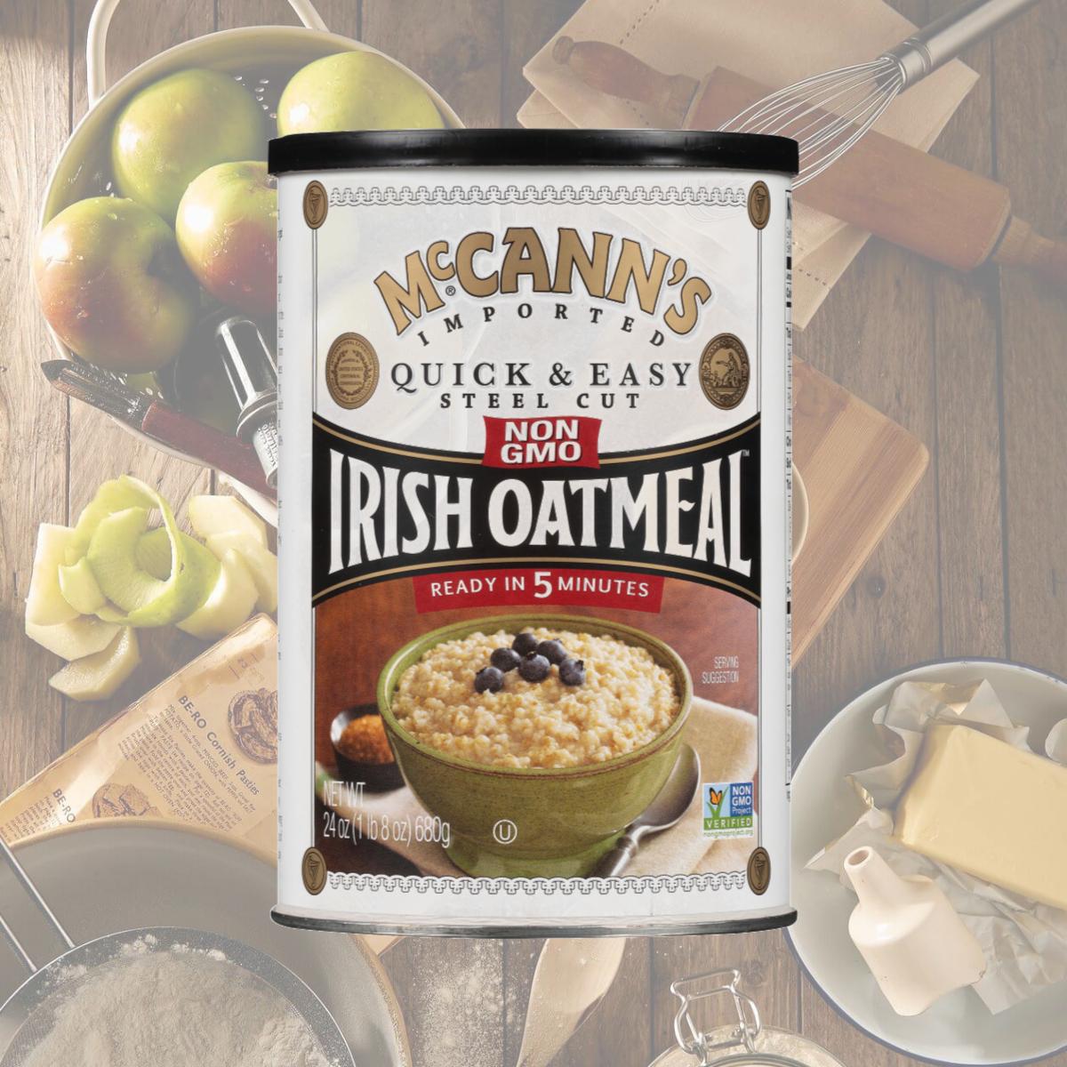 Picture of Oatmeal Quick Easy Steel Oats - -Pack of 12 