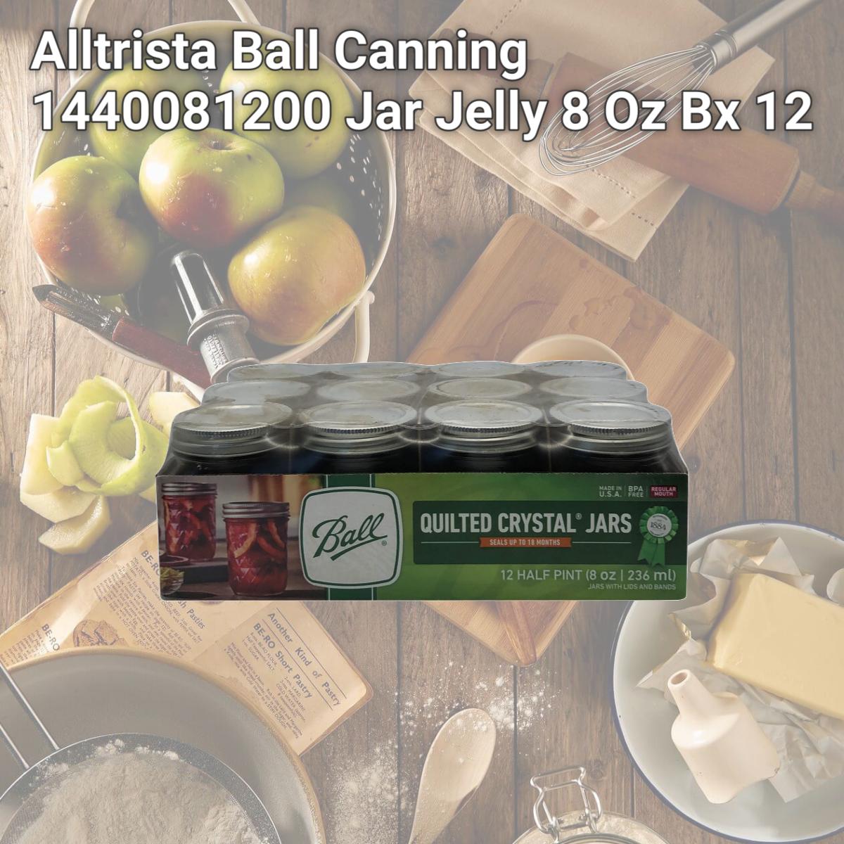 Picture of Alltrista Ball Canning 1440081200 Jar Jelly 8 Oz Bx 12