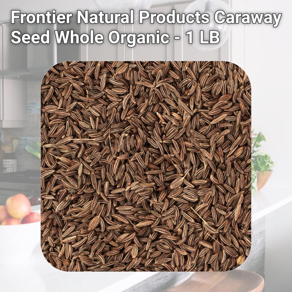 Picture of Frontier Natural Products Caraway Seed Whole Organic - 1 LB