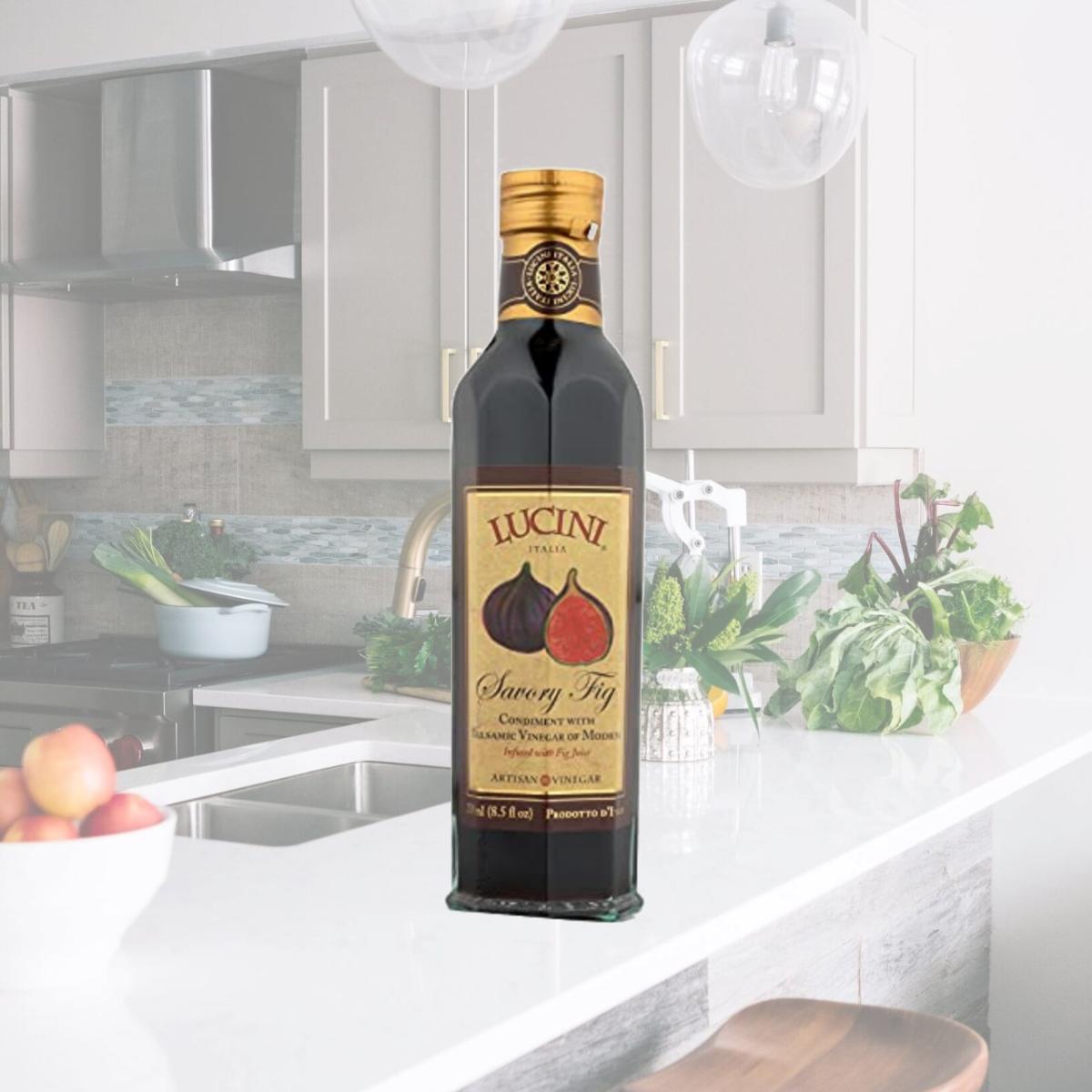 Picture of Lucini Italia Savory Fig Balsamic Artisan Vinegar8.5 Oz -Pack of 6