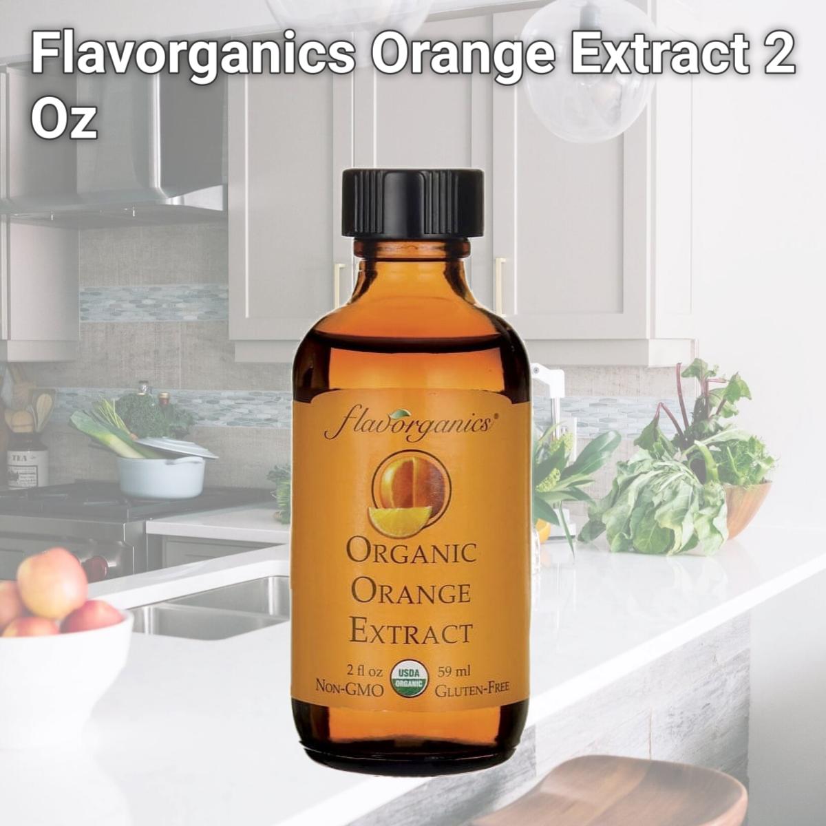 Picture of Flavorganics Orange Extract 2 Oz