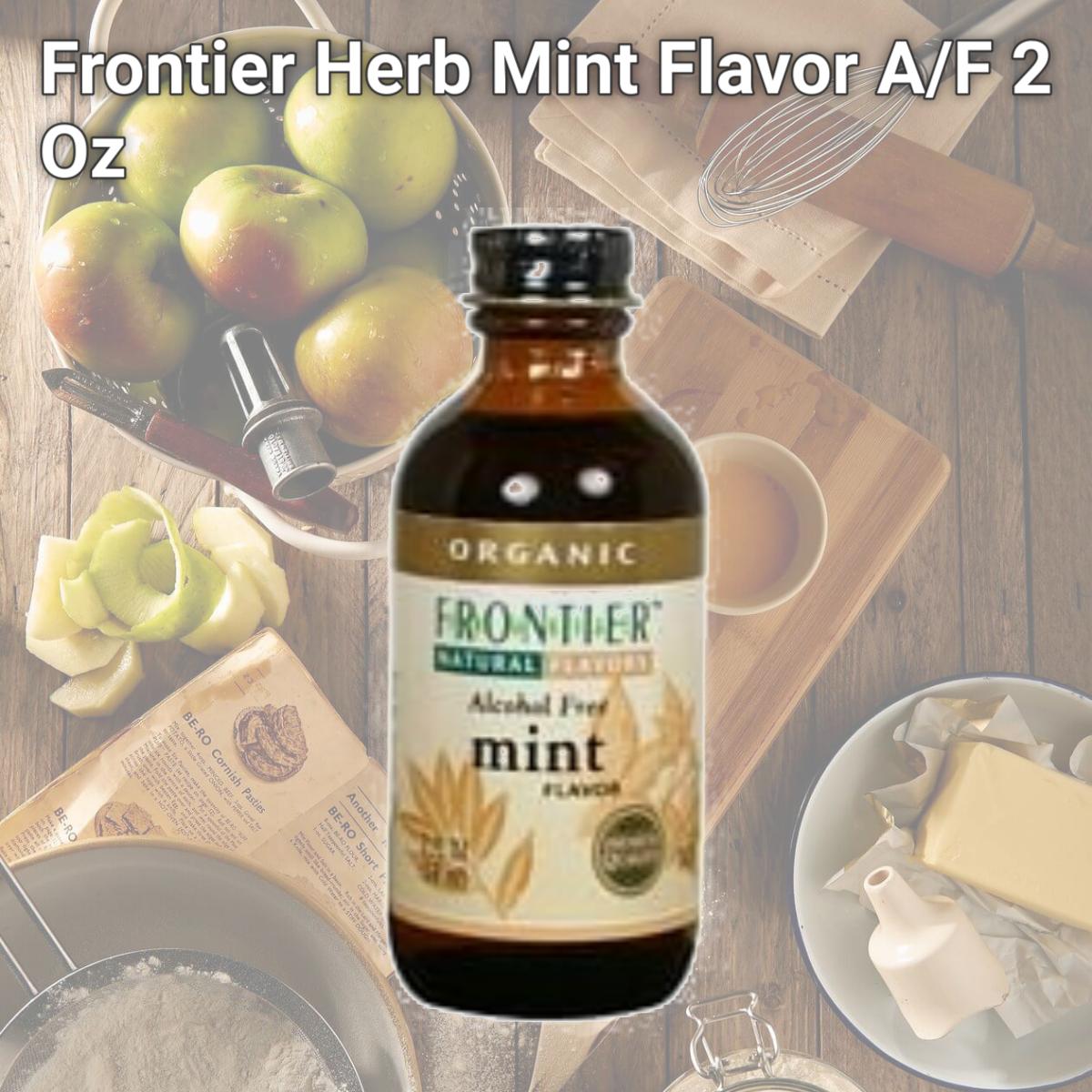 Picture of Frontier Herb Mint Flavor A/F 2 Oz