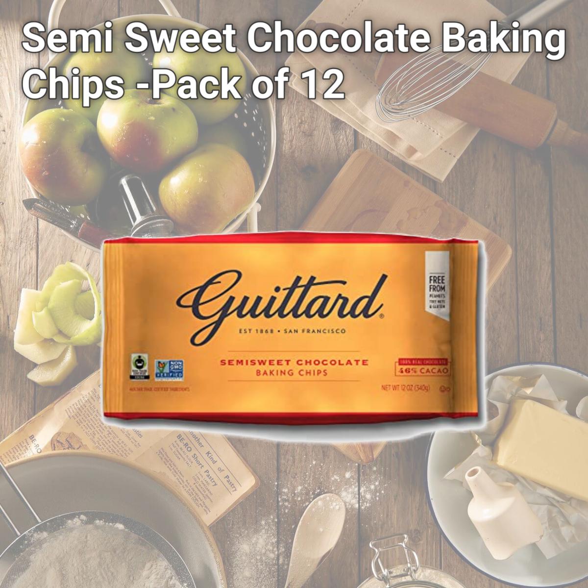 Picture of Semi Sweet Chocolate Baking Chips -Pack of 12