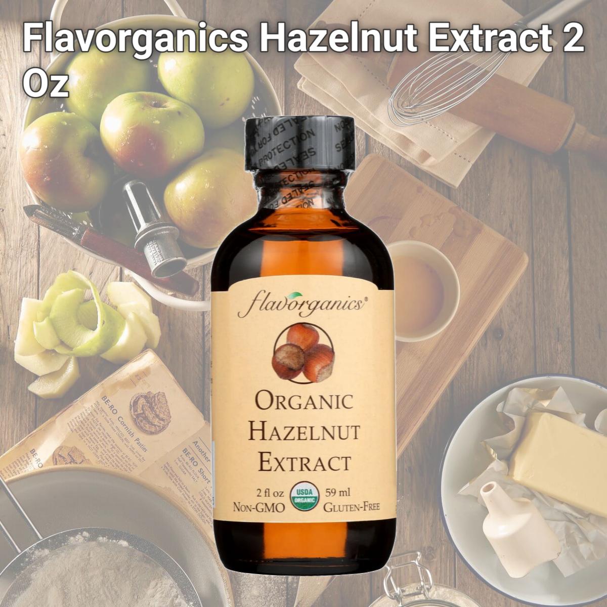 Picture of Flavorganics Hazelnut Extract 2 Oz