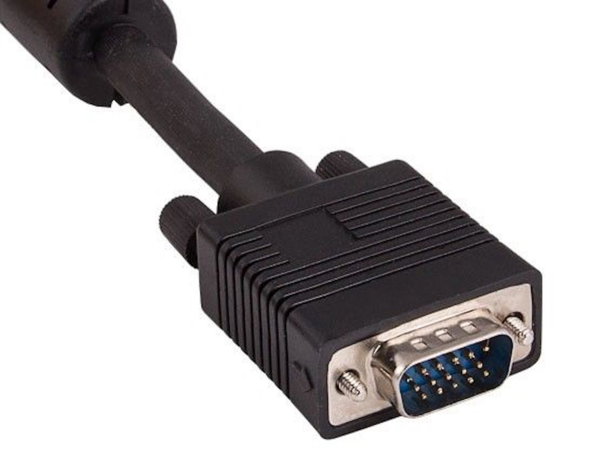 100 ft. SVGA HD15 Male to Male Monitor Cable with Ferrites