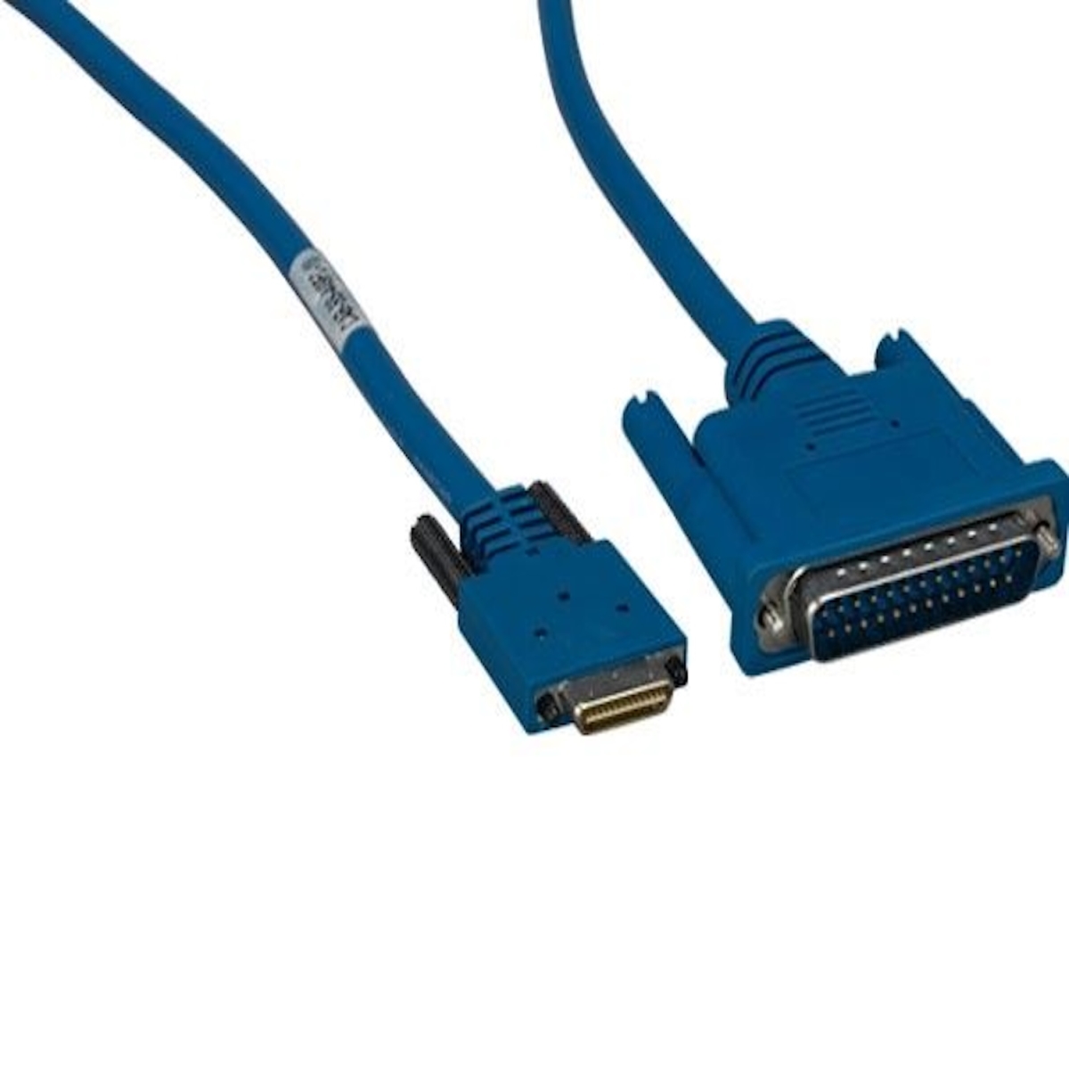 SNX-CBLR-CS105-2110 10 ft. Cisco Smart Serial Cable - 26-pin Male to DB25 Male - CAB-SS-530MT - Blue