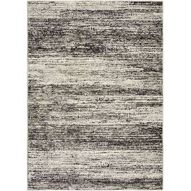 A8037g240343st 7 Ft. 10 In. X 10 Ft. 10 In. Rectangle Atlas Area Rug, Ash & Charcoal