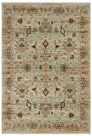 A8020h117165st 3 Ft. 10 In. X 5 Ft. 5 In. Anatolia Rectangle Rug - Blue