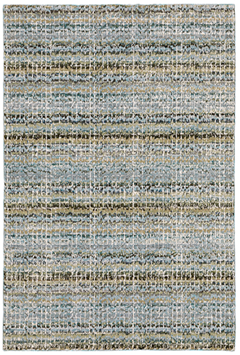 A747b0100170st 3 Ft. 3 In. X 5 Ft. 2 In. Atlas 747b0 Rectangle Area Rug, Blue