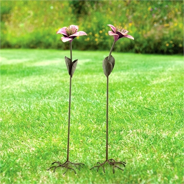 95002 Lily Flower - Pack Of 2 - 34 X 7 X 6 In.