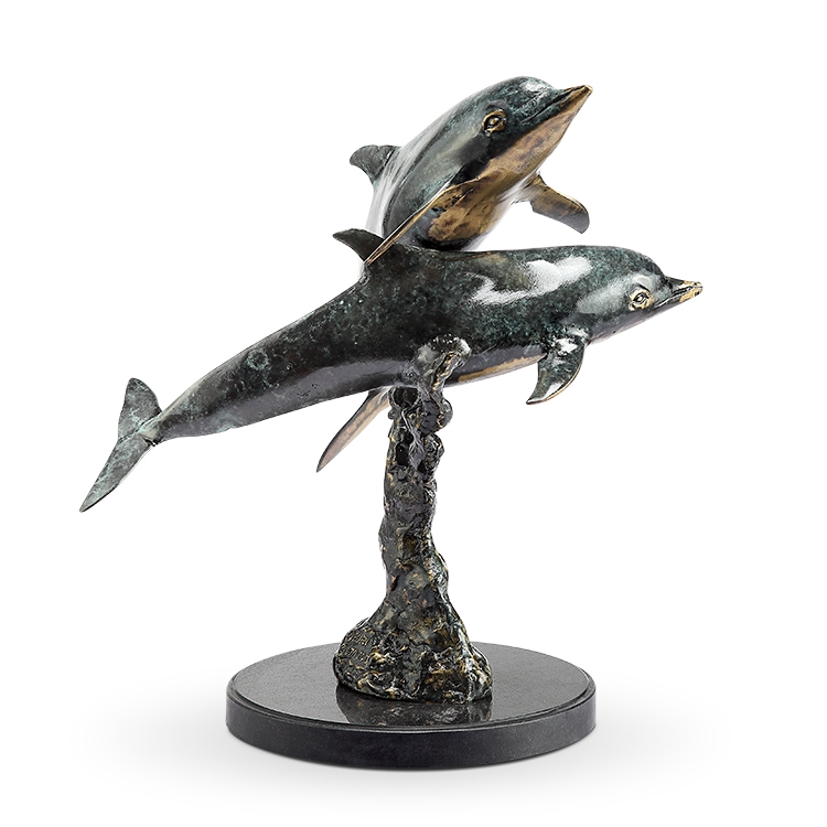51085 Playful Dolphin - Set Of 2