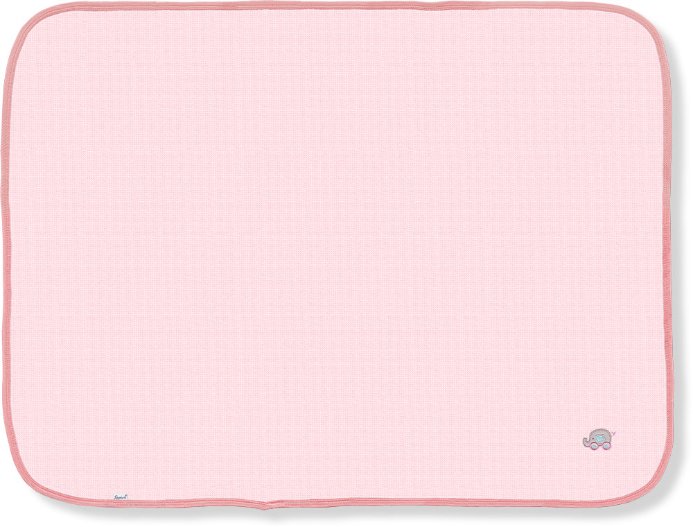 222g-1 Pink Girls Thermal Receiving Blanket - 30 X 40 In.