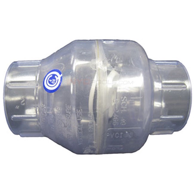 UPC 670686903201 product image for 1520C-20 2 x 2 in. Check Valve 2 Slip Swing Clear | upcitemdb.com