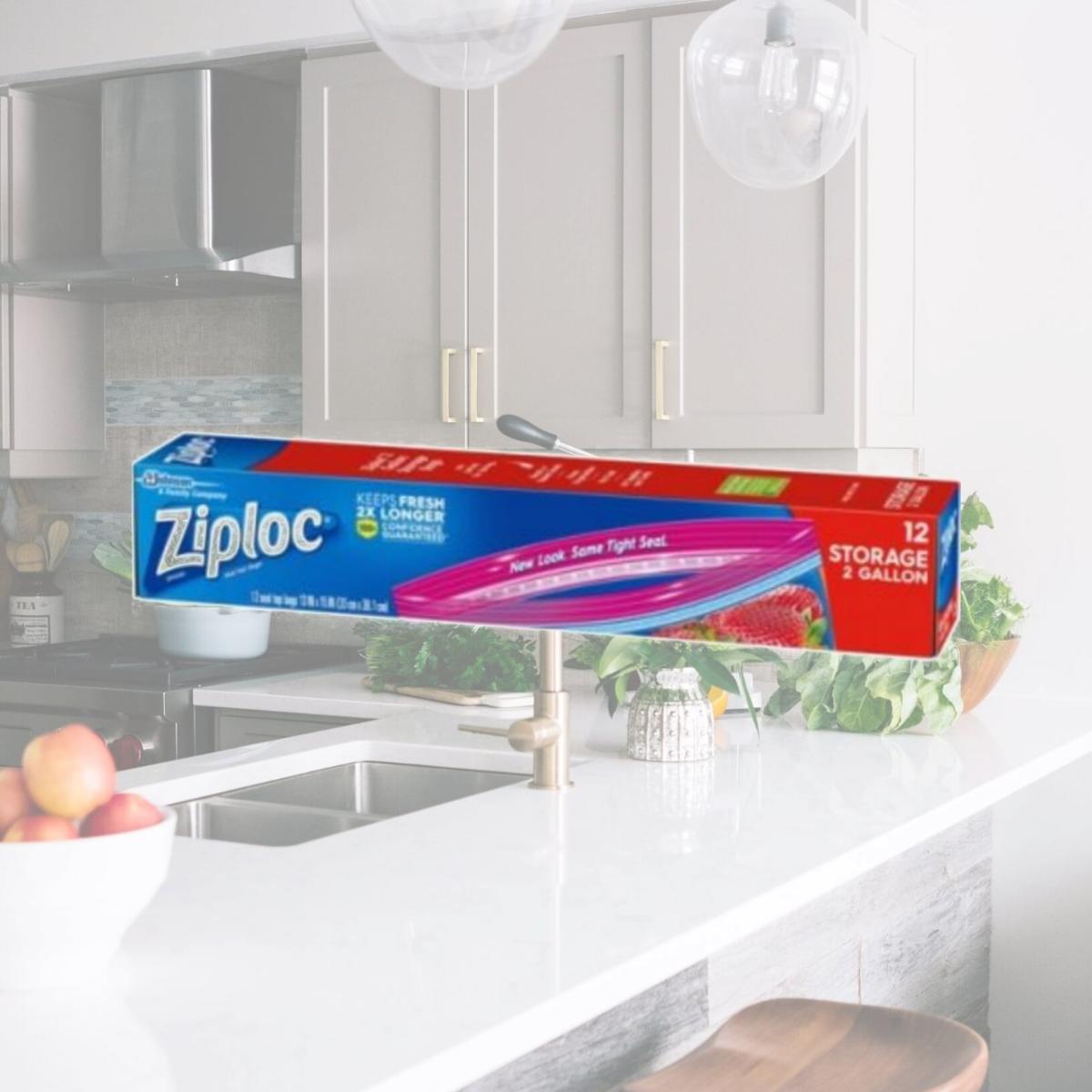 Picture of Ziploc SJN664531 2 gal Storage Bags