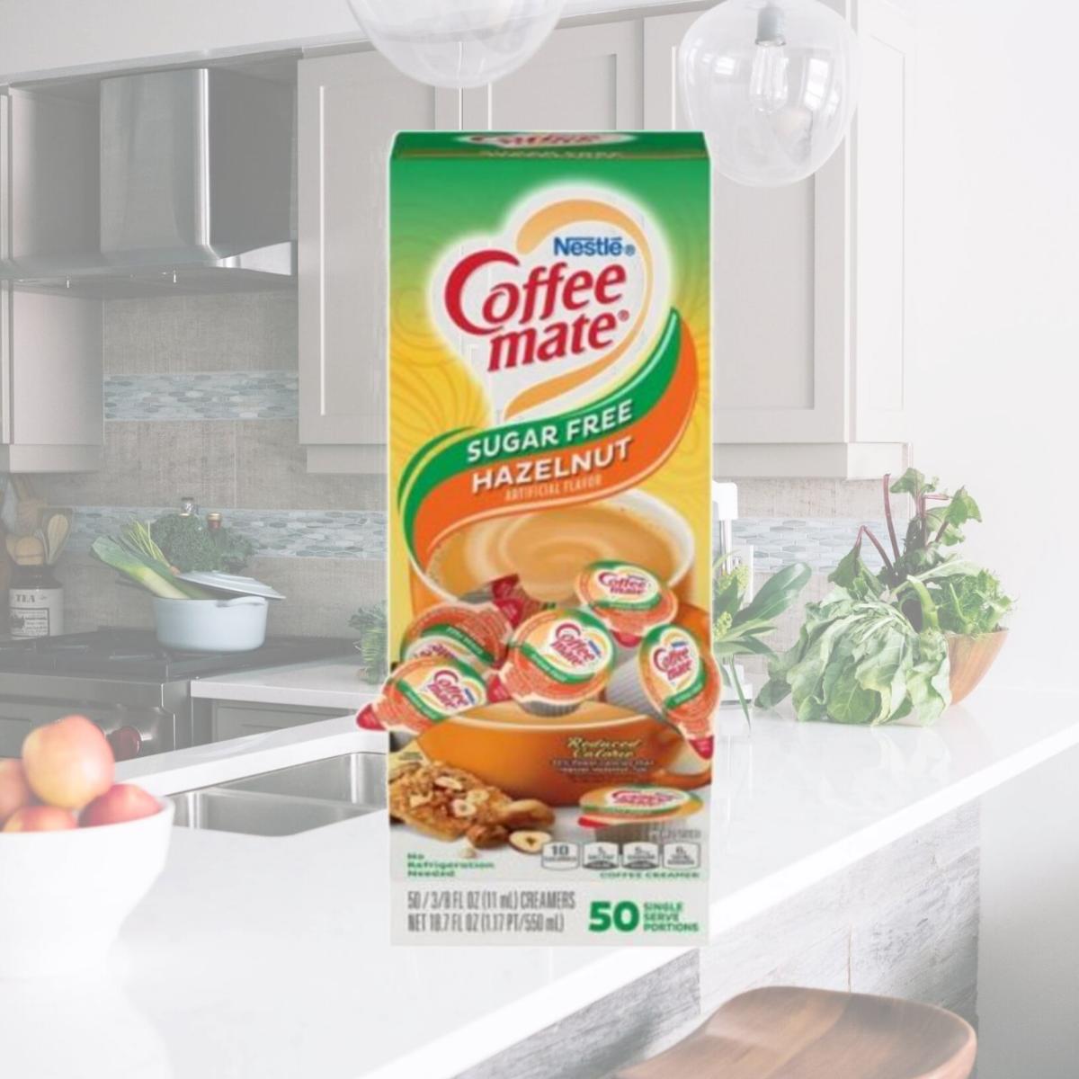 Picture of Coffee-Mate NES98468 Sugar Free Hazelnut Creamer