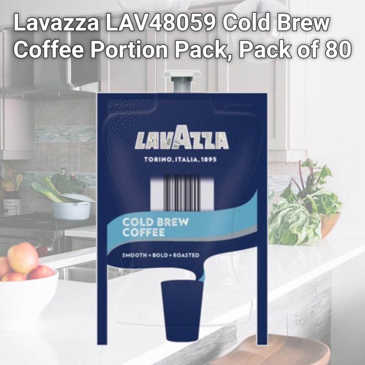 Picture of Lavazza LAV48059 Cold Brew Coffee Portion Pack, Pack of 80