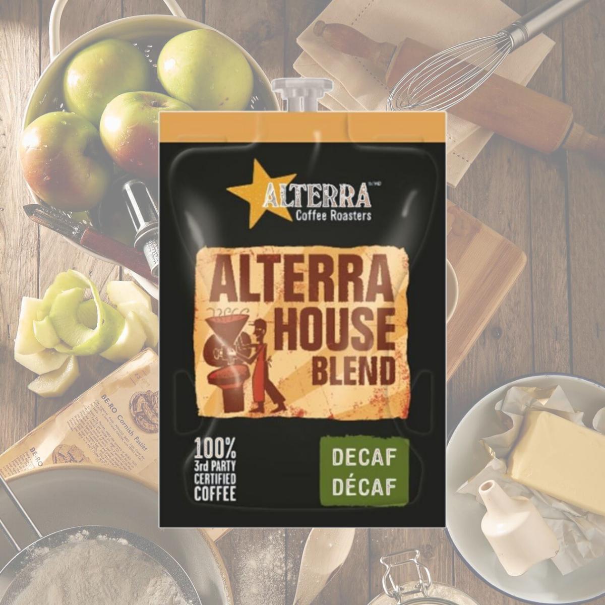 Picture of Luigi Lavazza SPA LAV48013 Alterra Decaf House Freshpack Blend Coffee - Pack of 100
