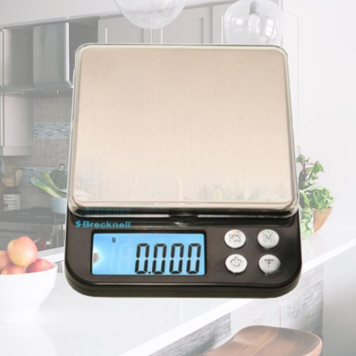 Picture of Brecknell SBWEPB500 EPB Series Balance Scale, Black & Silver - 500 g Maximum Weight Capacity